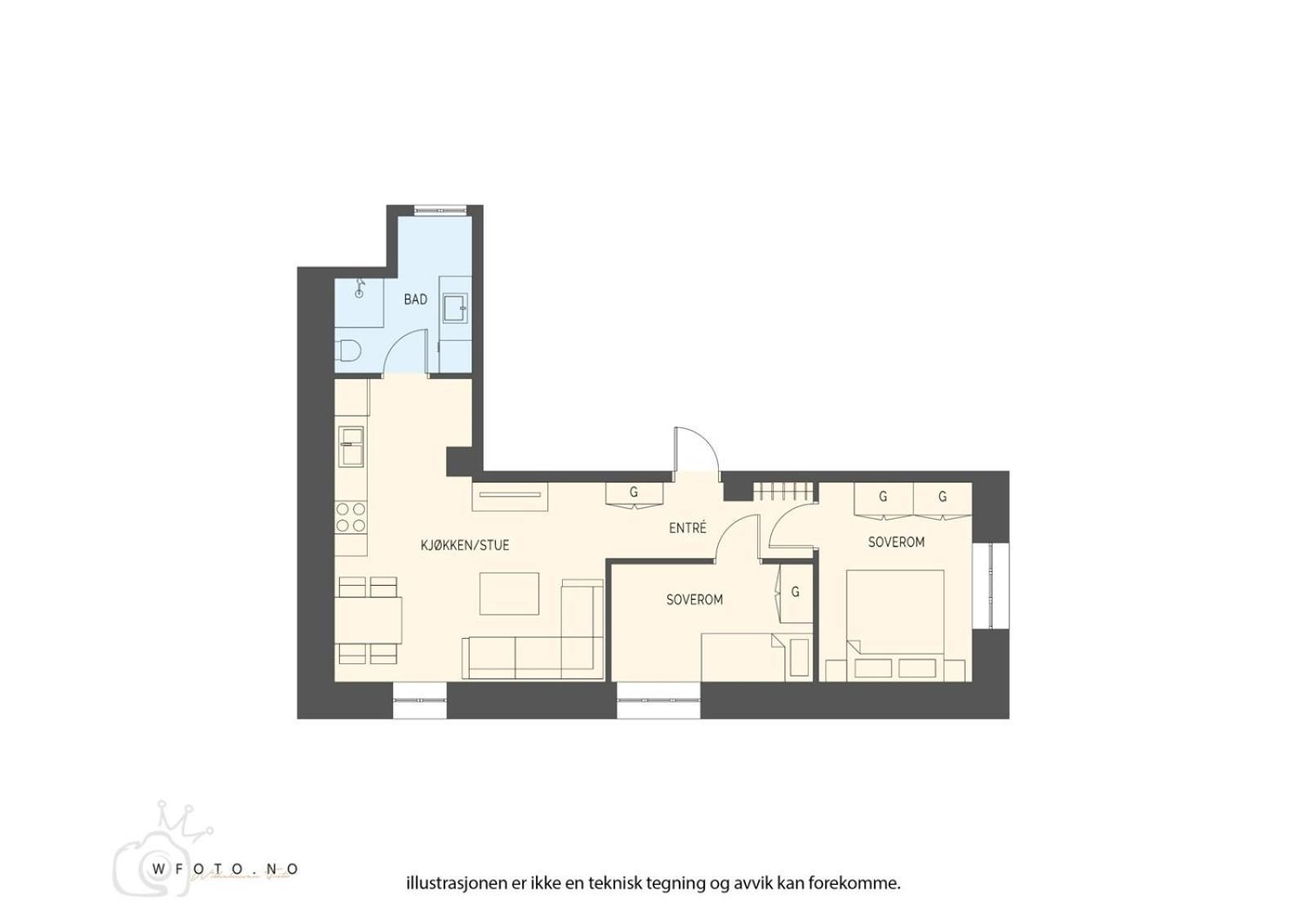 Brand New Apartment For Up To Six People 卑爾根 外观 照片